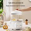 SUPOR 1.5L Electric Slow Cooker with White Ceramic Pot CN plug (adapter included)