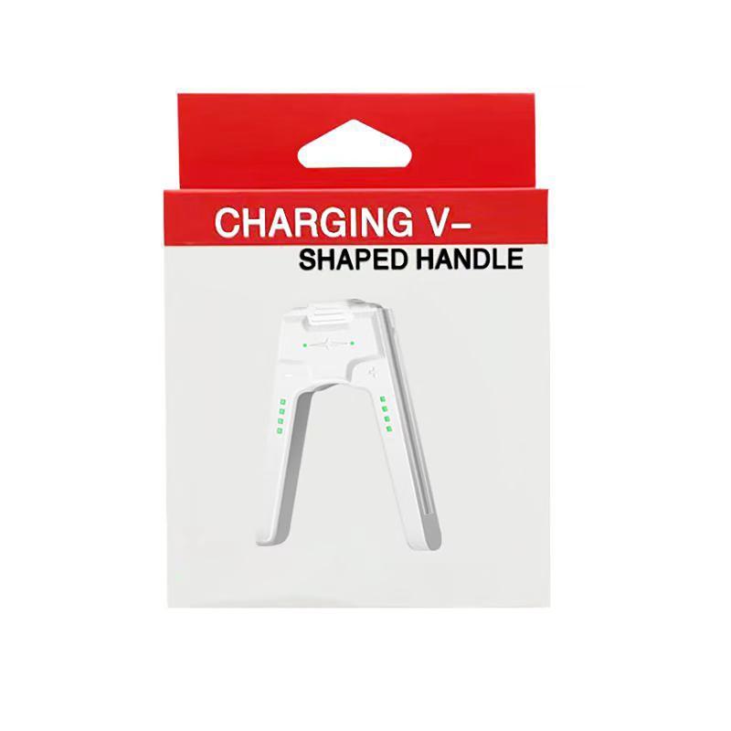 Controller Charger V Shaped Designing Left Right Handle Charging Grip with LED Light Status