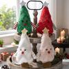 Cartoon Christmas Doll Handmade Xmas Desktop Ornament Cute Christmas Tree Decoration  Hotel