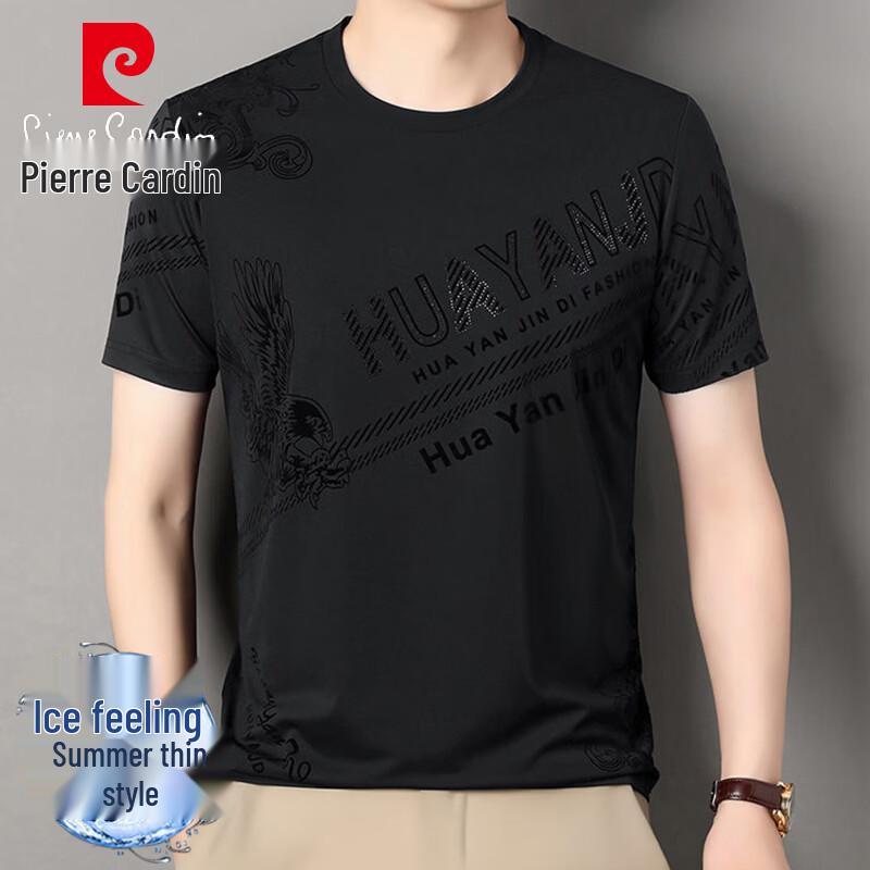 Pierre Cardin Men s Short Sleeve Round Neck T-Shirt M