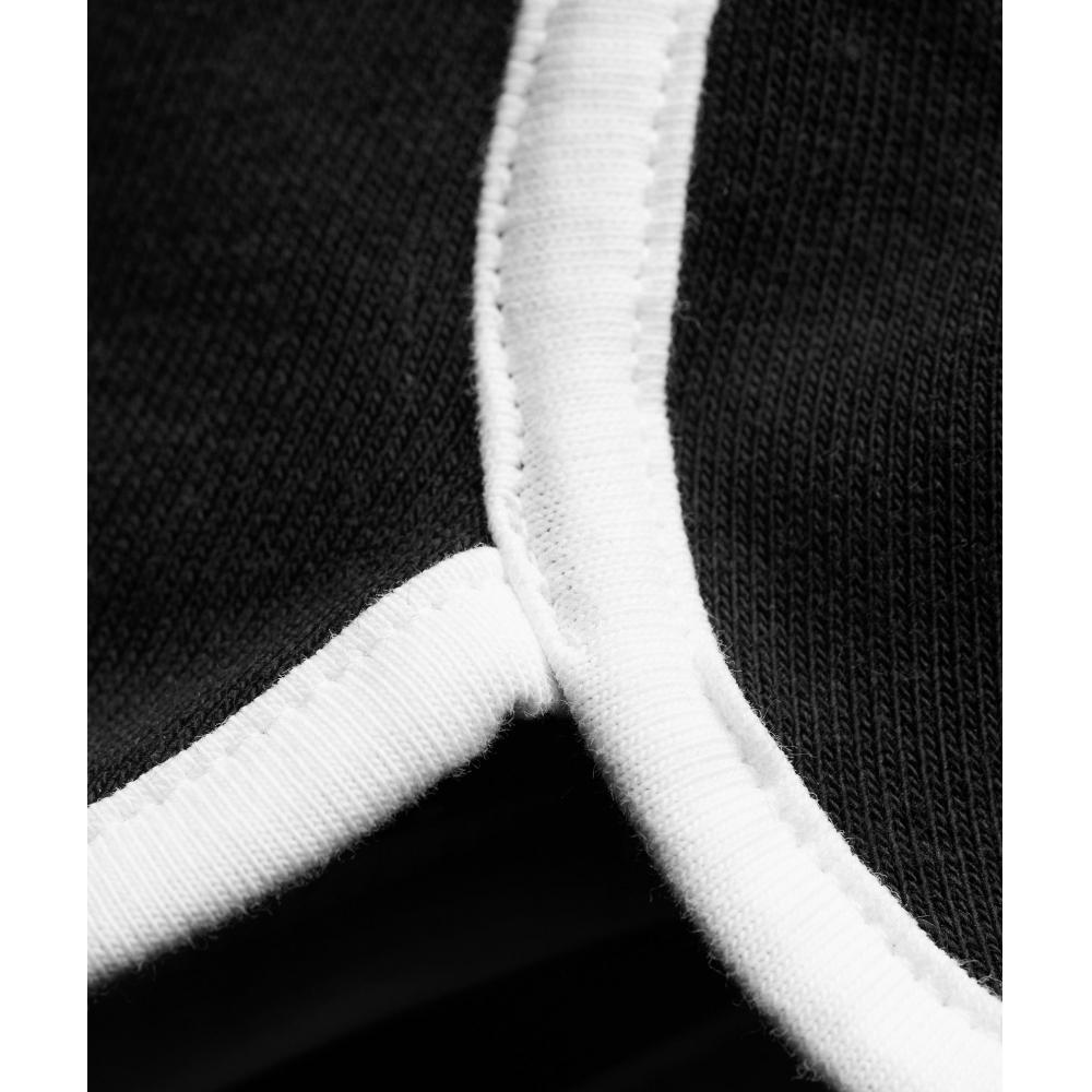 Gymshark Gslc Contrast 5  Shorts Black White A2c6u Bb3f