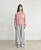 GLW [Unisex] Soft V-Neck Knit Pink