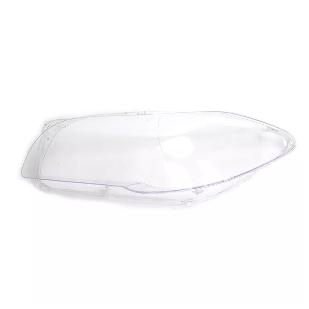 2PCS Front Headlight Lens Cover LampShade L&R For BMW 5 F10 F11 F18 10-13