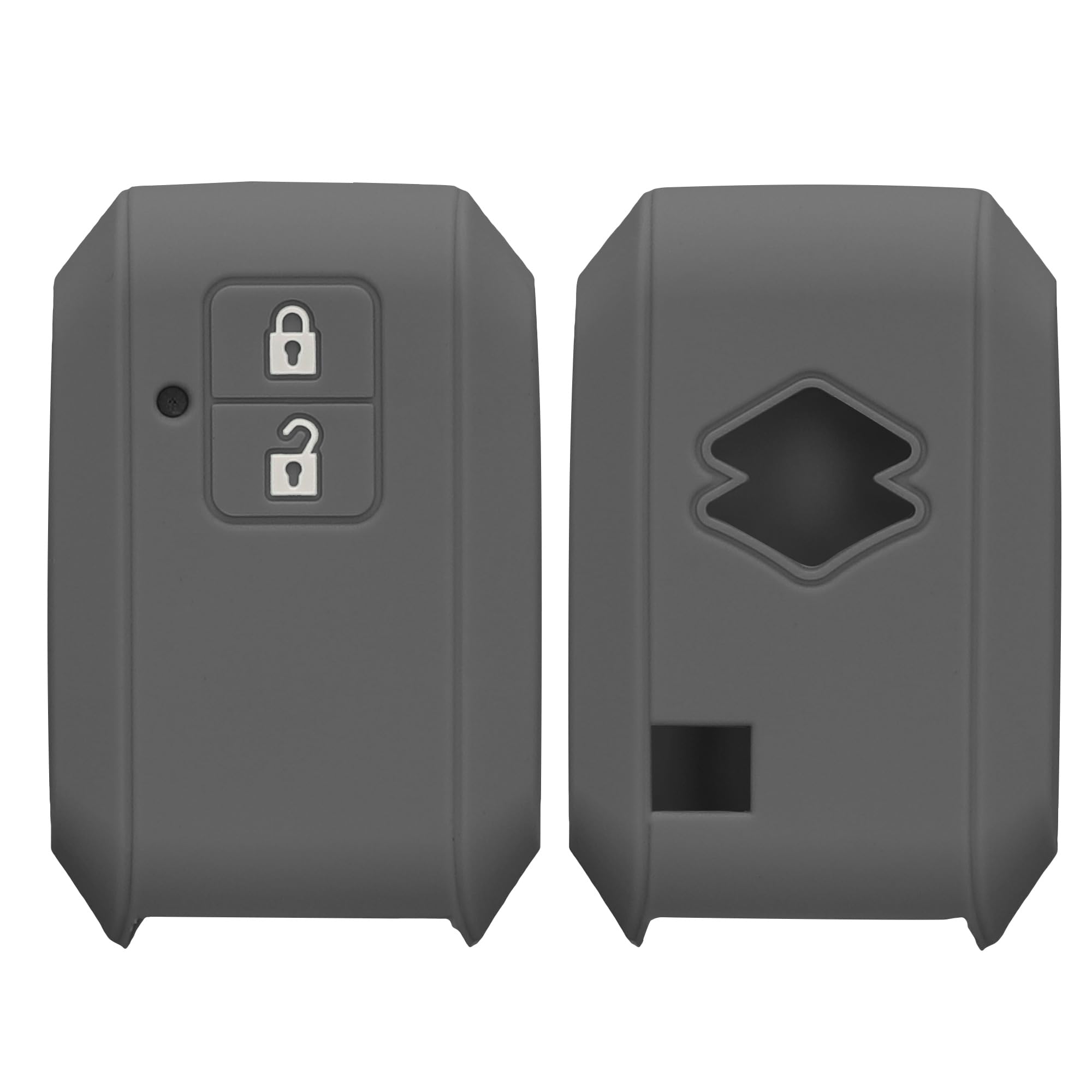 kwmobile Suzuki 2-Button Car Key Keyless Go Compatible Case - серый