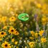 Garden Pollinator Cup Bee Drinking Cup Bee Watering Station with Stake Pollinator Water Feeder for Bees Butterflies Hummingbirds Outdoor Backyard