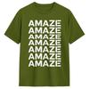 Project Hail Mary AMAZE White Unisexs T Shirts  Vintage Tees Short Sleeve Round Neck TShirts Pure Cotton Birthday Present Tops