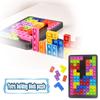 Gioco Puzzle Portatile con Blocchi Tetris Progettato per l'Anti-Ansia e il Sollievo Sensoriale