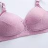Middle-aged Underwear Women's Large Size Thin No Rims Mother's Bra Adjustment Anti-sagging Bra and Breast Gathering Bra