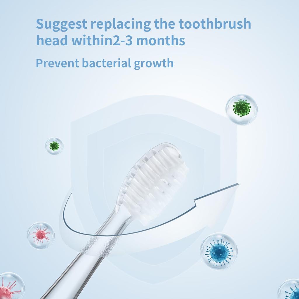 Replacement Brush for Electric Toothbrush Is Suitable for Toothbrush Compatible with Replacement Brush Seago DADA-TECH/Seago/electric