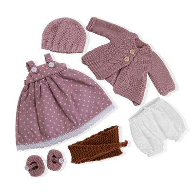 BlissfulPixie Handmade Waldorf Doll Clothes 30cm Clothes Set Lovely Box Girls Christmas Birthday Gift Gabrielle Clothes Accessories -