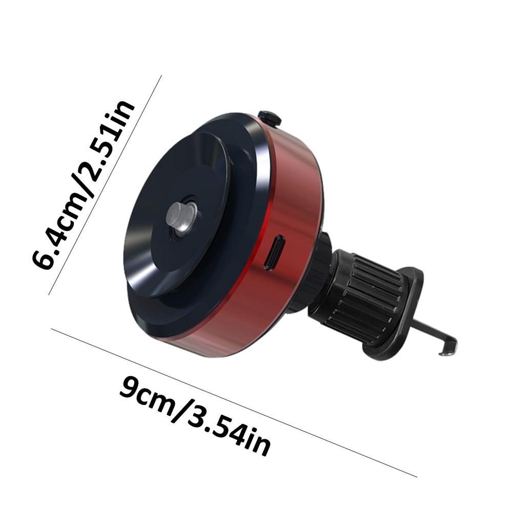 

Phone Suction Cup Mount Suction Cup Rechargeable Support Car Phone Holder Mount Vent For Family Men Women Automotive Vehicle красный