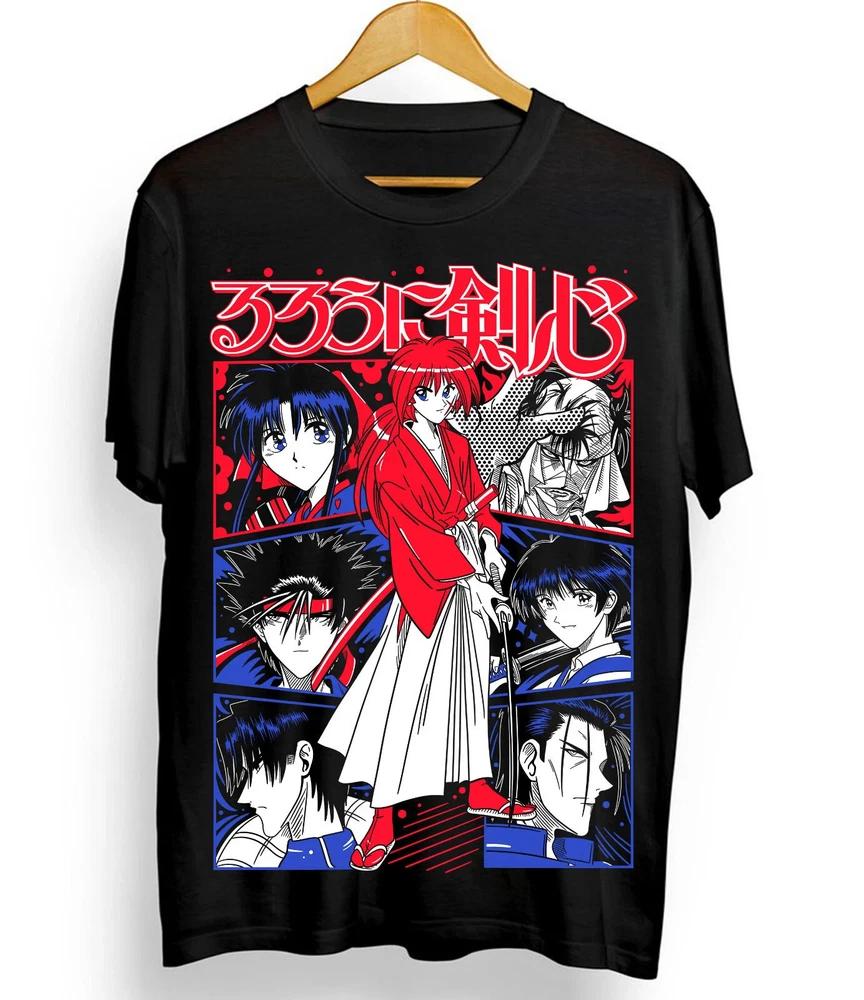 Anime Rurouni Kenshin Tshirt Unisexga Shirts Unisex Unisex Unisex 4