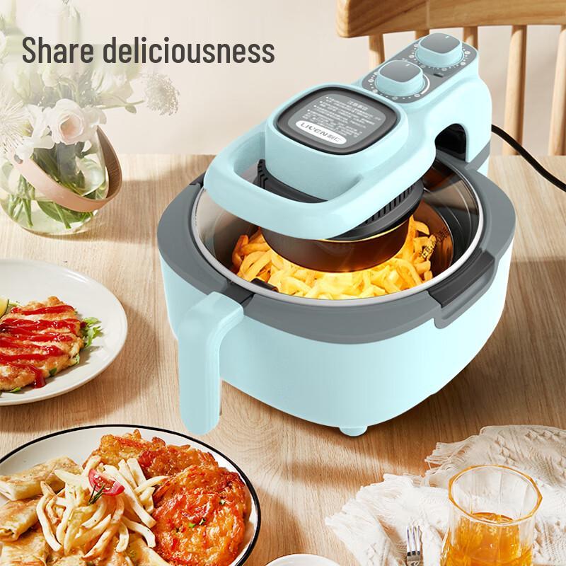Liven 5L Visual Multi-functional Air Fryer Oven CN plug (adapter included)
