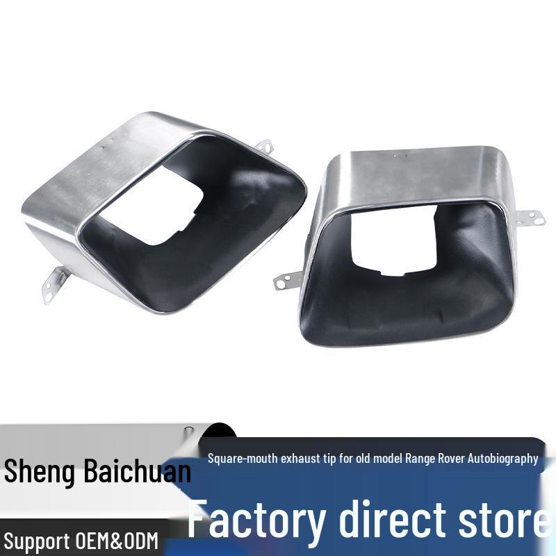 

Exhaust Pipe Modification: Square Outlet Tailpipe Muffler for Range Rover Autobiography (2013-2022 Models) Modified Exhaust Pipe