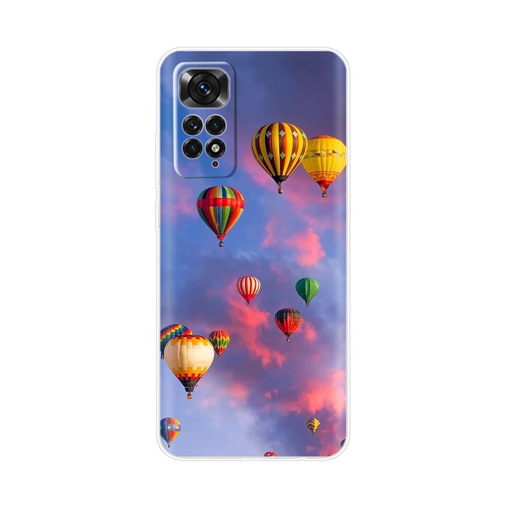 For Redmi Note 11 Case Soft Clear TPU Silicone Bumper Back Cover for Xiaomi Redmi Note11 Note 11 Pro 5G 4G 11s Phone Case Coque