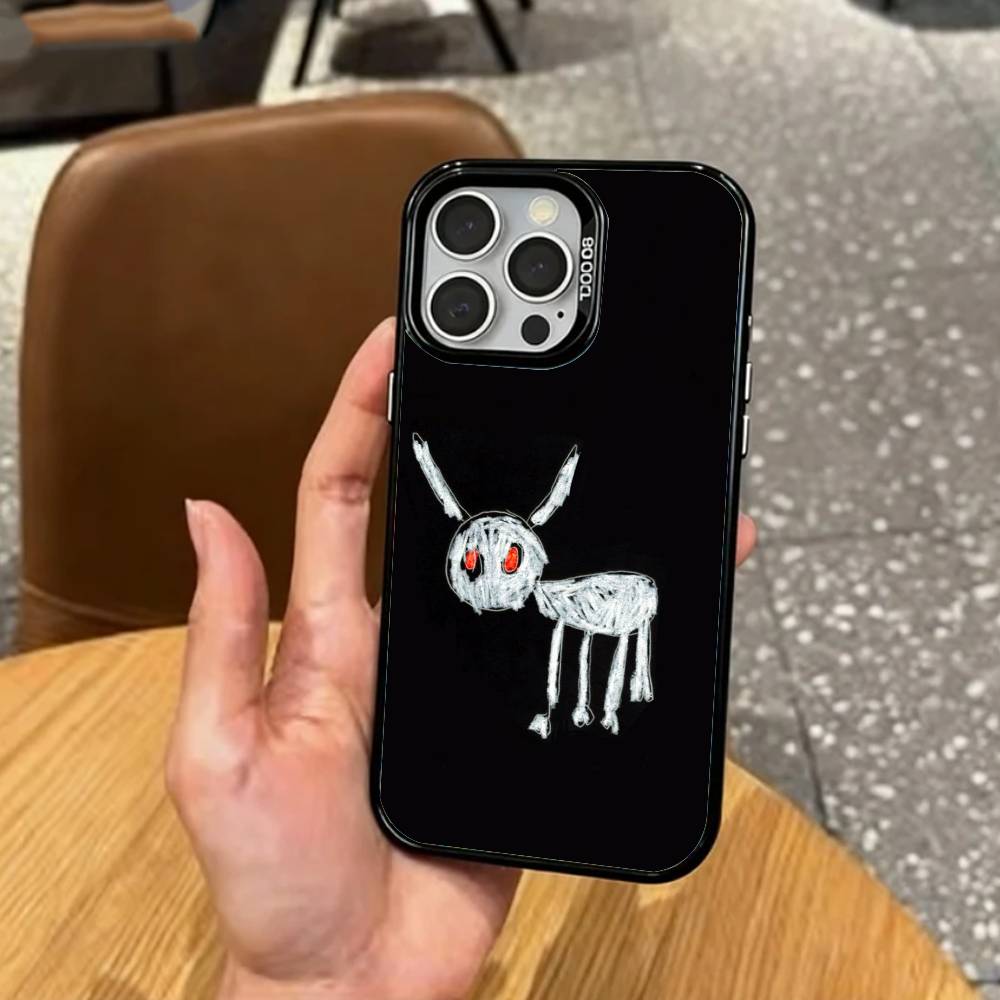 Dashing Drake Phone Case For iPhone17,16,15,14,13,12,11 Plus,Pro Max Colored Silver Plated Inside Cover