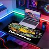 Custom Name Personalized Anime Pattern Mousepad, Laptop PC Desk Mat, Decorative Desk Mat for Home Keyboard Pad Gift