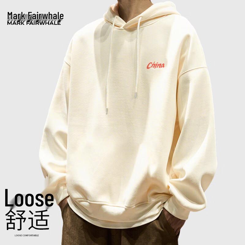 

Mark Fairwhale Men s Heavyweight Loose-Fit Hooded Sweatshirt 3XL