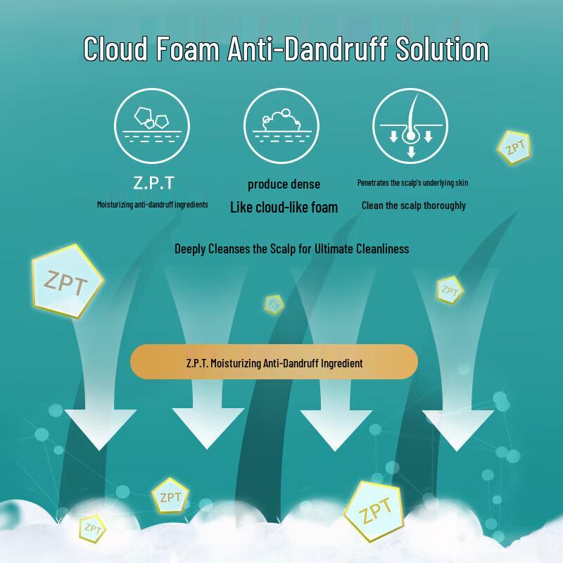 Saile Tea Tree Oil Control Anti-Dandruff Volumizing Shampoo