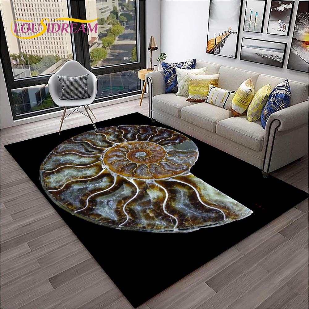 Animal Fossil Dinosaur 3D Series Carpet HD Rug for Home Living Room Bedroom Sofa Doormat Decor,kids Area Rug Non-slip Floor Mat