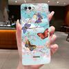 For Xiaomi redmi 6 6A 5A 4A 4X Case Clear Luxury Fashion Butterfly Flower TPU Soft Silicone Casing Cover Transparent Phone Case