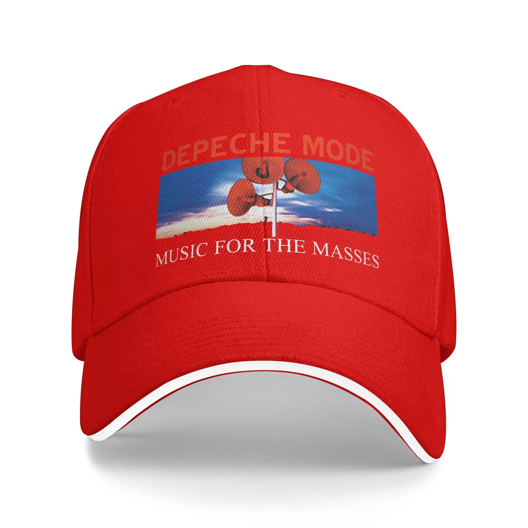 Depeche Mode Music For The Masses Baseball Cap Vintage Trucker Hat Summer Couple Women Outdoor Gym Snapback Cap One Size
