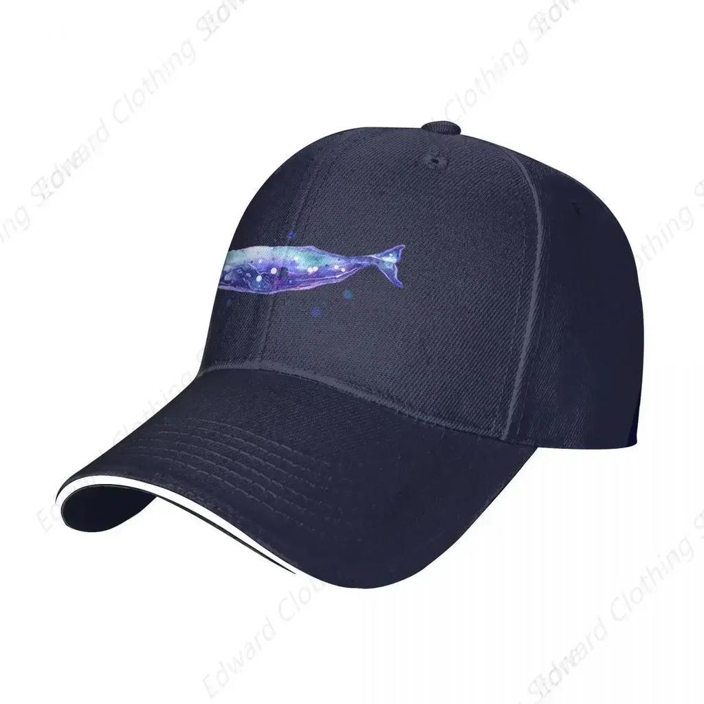 Sperm Whale Baseball Cap Beach Bag Uv Protection Solar Hat Girl Men's