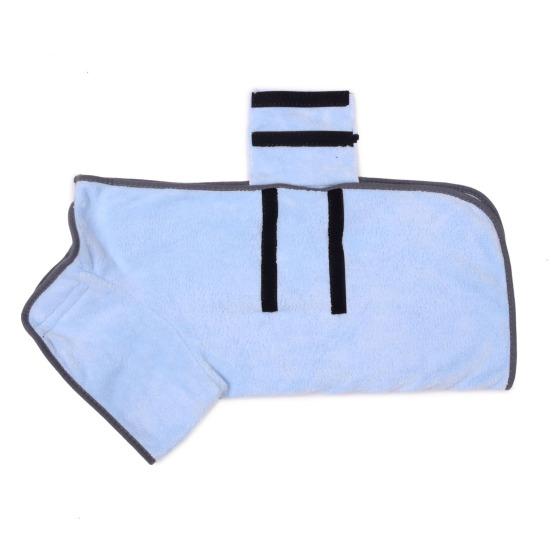 Szlafrok dla psa Super chłonny ręcznik kąpielowy dla zwierząt domowych po kąpieli Szybkoschnący miękki szlafrok dla psa kota małych zwierząt