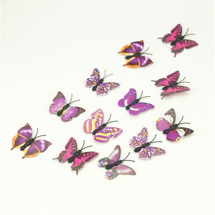 3D Butterfly Hairpin & Decorative Scene Props - 4.5CM