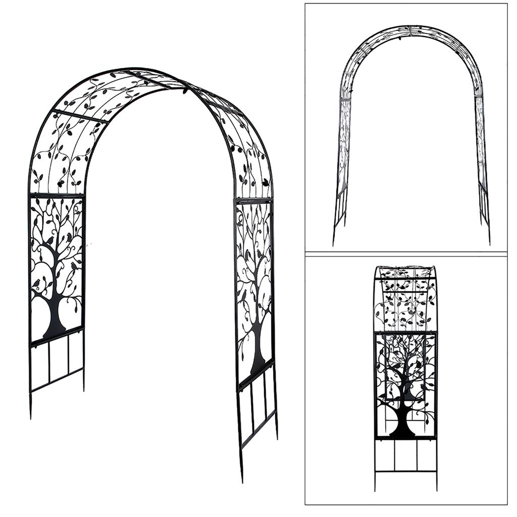 Outdoor Garden Arch Plant Climbing Rack Trellis for Party Wedding Ceremony Decoration