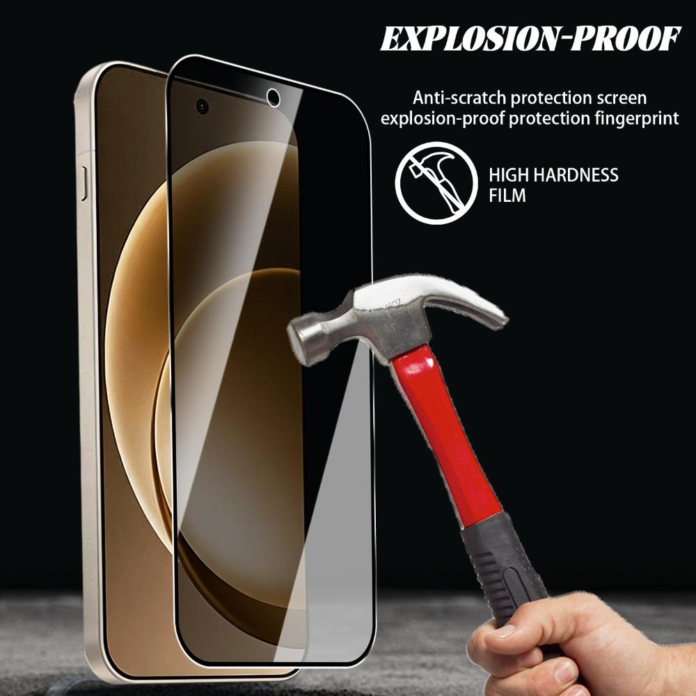1-3 Juegos de Vidrio Templado HD Transparente y Antiespía con Kit de Instalación Automática Protectores de Pantalla de Privacidad para OnePlus 15/15T Películas Anti-Mirada