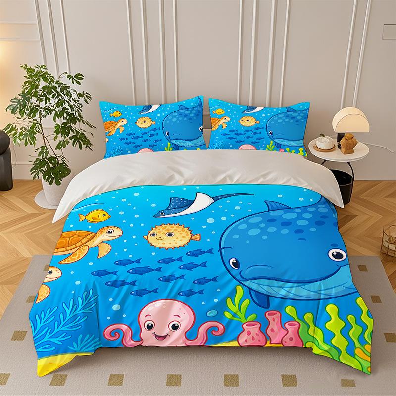 Quilt Cover Three-Piece Quilt Cover Set