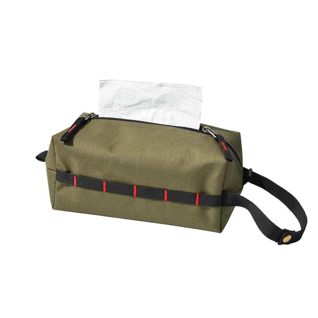 Outdoor Napkin Storage Bag Multipurpose Toilet Paper Holder Oxford Cloth Tissue Dispenser Bag Waterproof Camping Accessories
