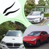 Car Roof Decoration Car Roof Dragon Horn Modification 3D Gothic Car Exterior Decor 2 Pieces for Family Road Trip Truck Wedding