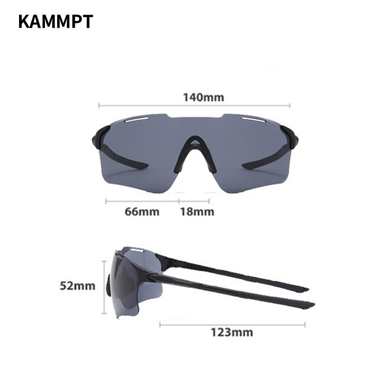 Übergroße Sportbrille Neue Spiegel Outdoor Radsportbrille für Herren Trendige Punk-Mode UV400 Schutz Sonnenbrille