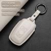 Leather Car Key Cover Case Protection Shell Keychain For Bmw F20 F30 F31 F21 F11 X3 F25 X4 I3 M3 M4 1 3 4 5 Series 320I 530I 550