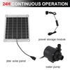 20W Solar Water Water Adjustable Water Solar Water Fountain Solar Pond Solar Fountain Pump with Switch for Fountain Pond and Birdbath Irrigation Pump,