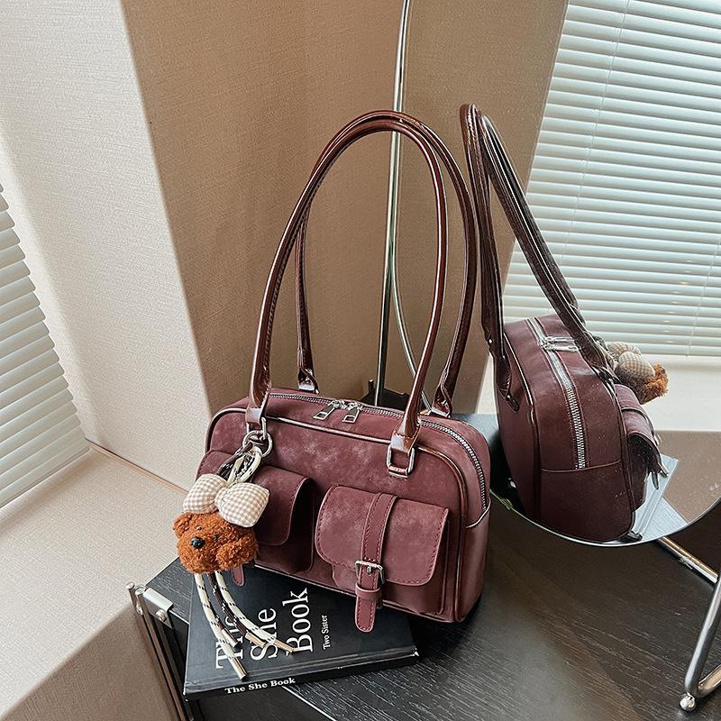 Retro Fashion Underarm Bag Women's High Sense Versatile Shoulder Bag Niche Commuter Pillow Bag