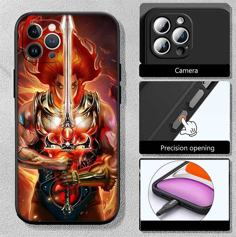 T-ThunderCats Phone Case for Samsung S20 S21 S21S S22 S23 S24 FE Ultra Plus Lite F06 F16 M06 M16 M56 A07 A17 A36 A37 A55 A57