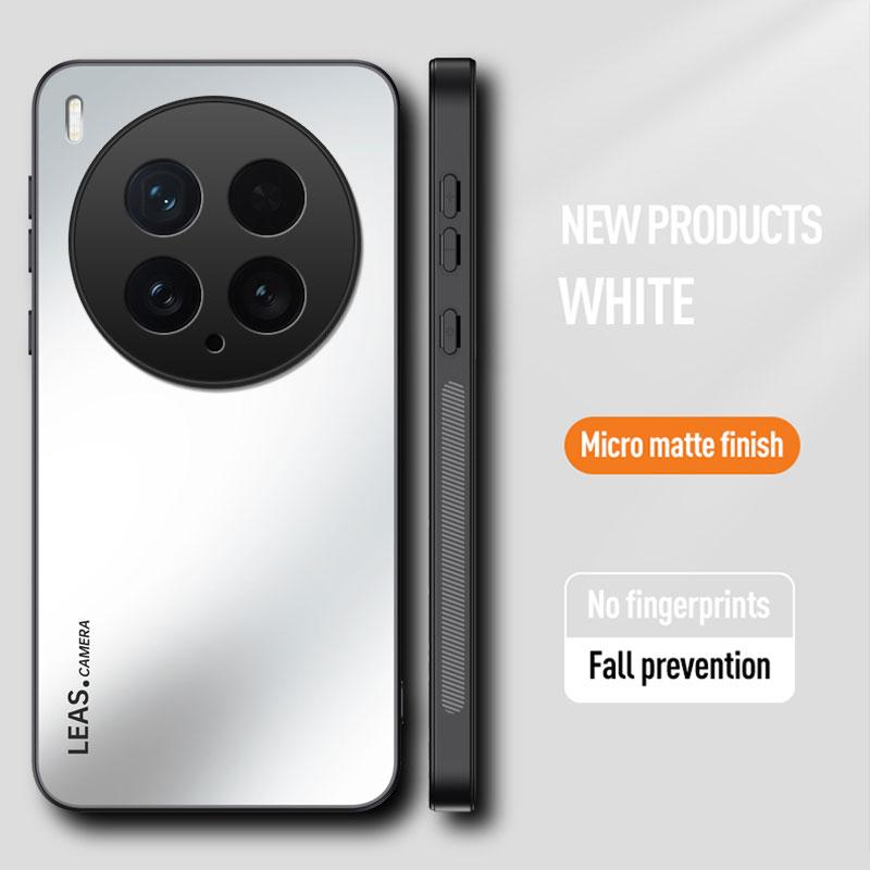 Matte Skin-feeling AG Lens Protection Hard Back Cover Case for Vivo X200 Ultra / X300 Pro / X300 Soft TPU Bumper Protector Cover