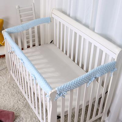 3Pcs Baby Bett Schiene Einfache Installation Schutz Weiche Kante Krippe Stoßstangen Pads