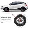 4 Stück 60mm Auto Styling Radnabenkappen Abdeckung Emblem Abzeichen Für Kia Ceed Picanto Rio 3 5 K3 K5 Sorento Optoma Soul Zubehör