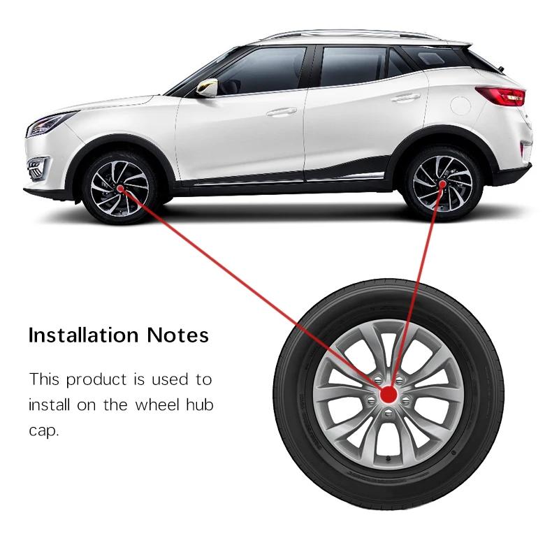 4 Stück 60mm Auto Styling Radnabenkappen Abdeckung Emblem Abzeichen Für Kia Ceed Picanto Rio 3 5 K3 K5 Sorento Optoma Soul Zubehör