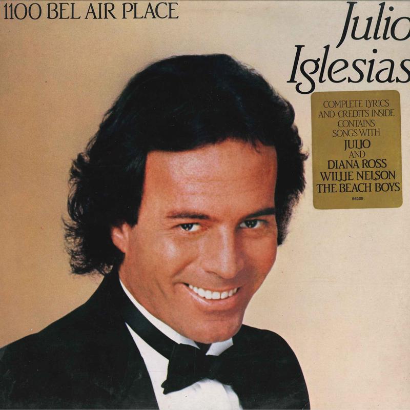 

LP Record JULIO IGLESIAS - 1100 Bel Air Place QC39157 COLUMBIA 1984 US Pop Used