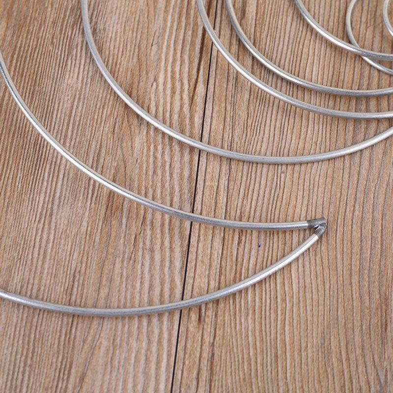 4Pcs Metal Dream Catcher Dreamcatcher Macrame Craft Hoop DIY Half Crescent Moon 4Pcs Metal Dream Catcher Dreamcatcher Macrame Craft Hoop DIY Half Crescent Moon