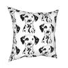 Dalmatian Throw Pillow Cover Throw Pillow Dog Animal Lover Casual Cushion Covers