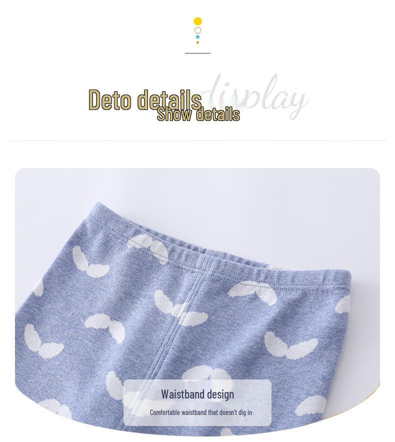 Frühling Herbst Koreanischer Stil Kinder Bequeme Leggings - Kleinkind Mädchen Modische Lange Hosen