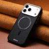 Trendy Matte PC For Magsafe Phone Case For iPhone 17 16 15 14 13 Pro Max Magnetic Wireless Charge Metal Button Shockproof Cover