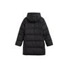 Levis Solid Color Hooded Long Sleeve Drawstring Down Jacket Women outerwear Black A0683-0000