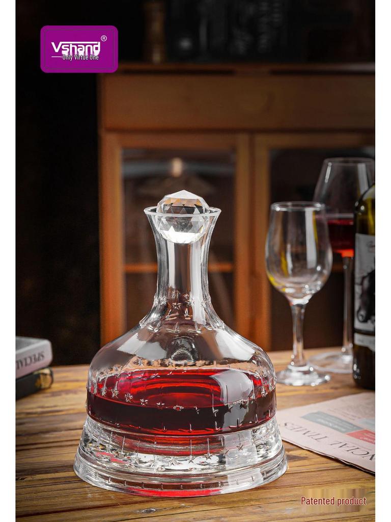 Vortex Rotating Red Wine Decanter Set - Luxury Home & Hotel Wine Dispenser